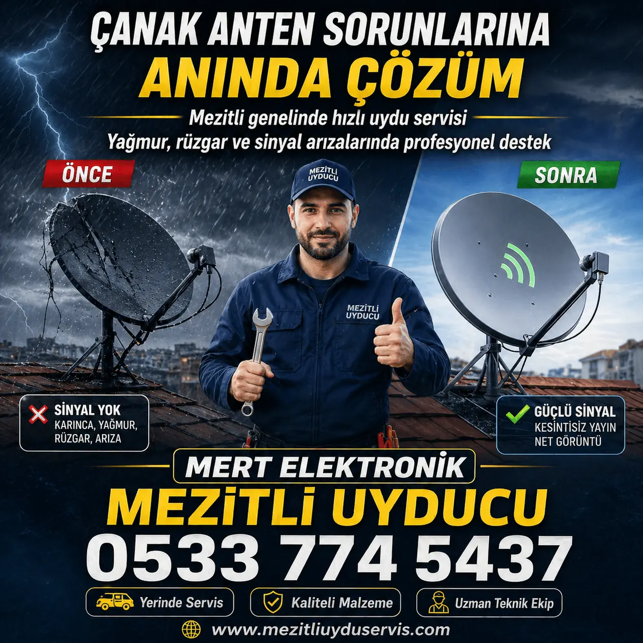 Fırtına Sonrası Acil Servis